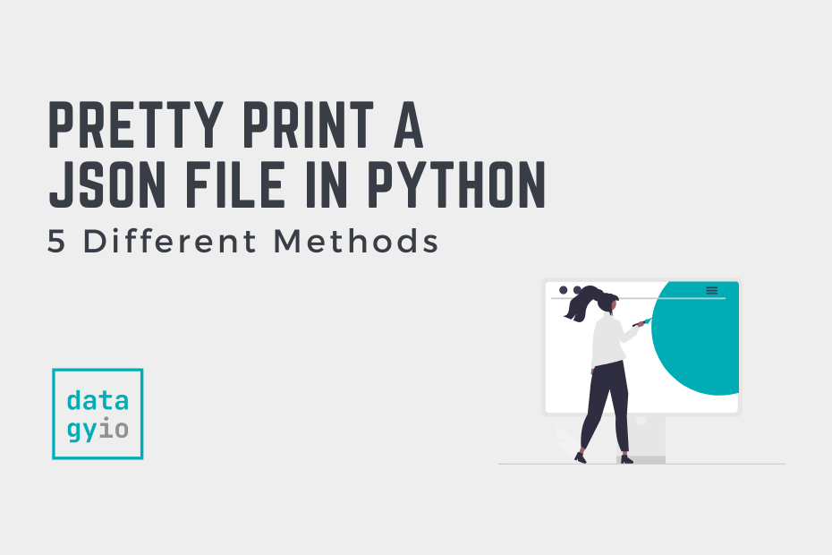 Pretty Print a JSON File in Python (5 Methods) Cover Image
