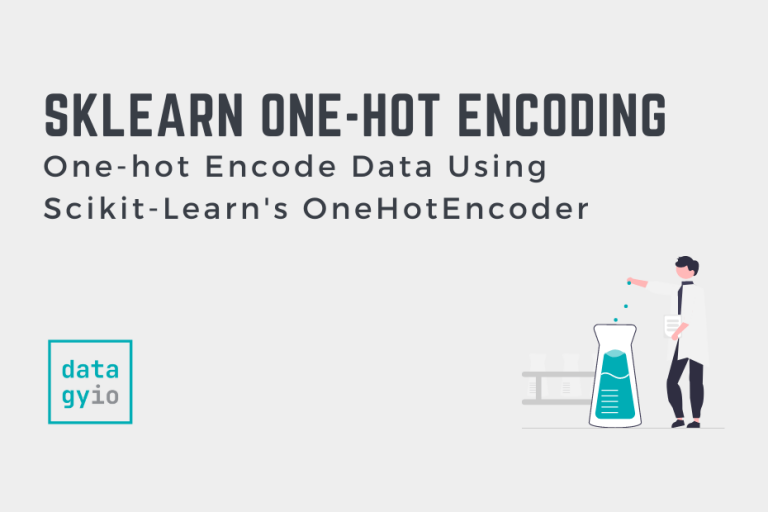 One Hot Encoding In Scikit Learn With OneHotEncoder Datagy   Sklearn Scikit Learn One Hot Endoding Cover Image 768x512 