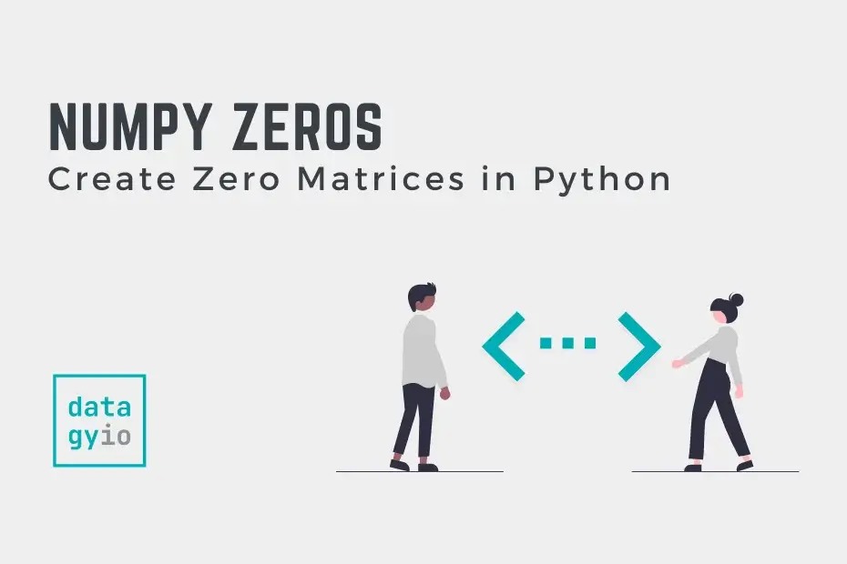 Numpy zeros matrix cover image