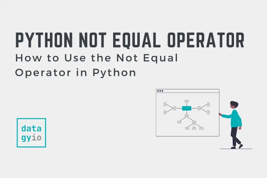 Python Not Equal Operator Cover Image