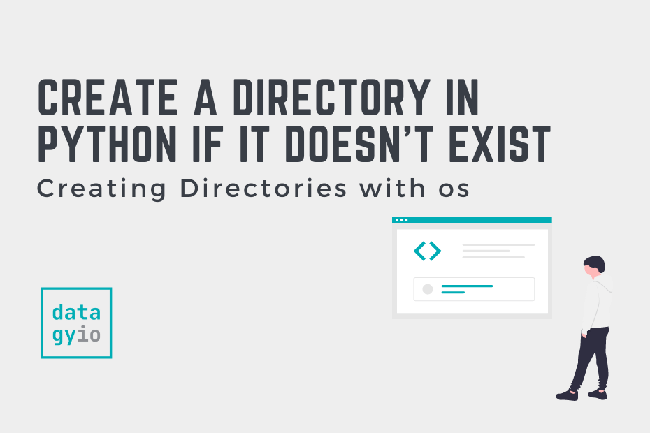 Python Create Directory if It Doesn't Exist Cover Image