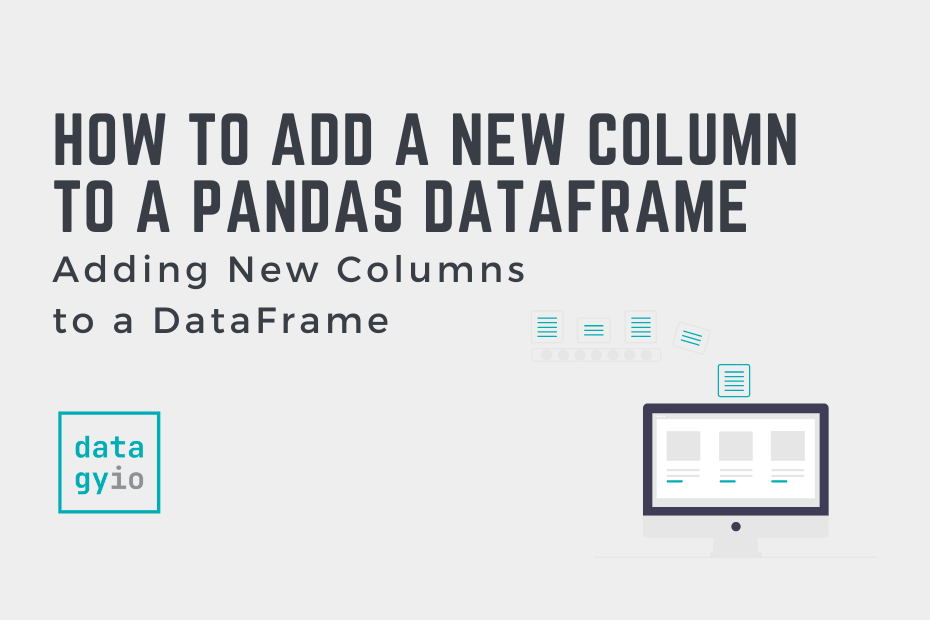 How to Add a New Column to a Pandas DataFrame cover image